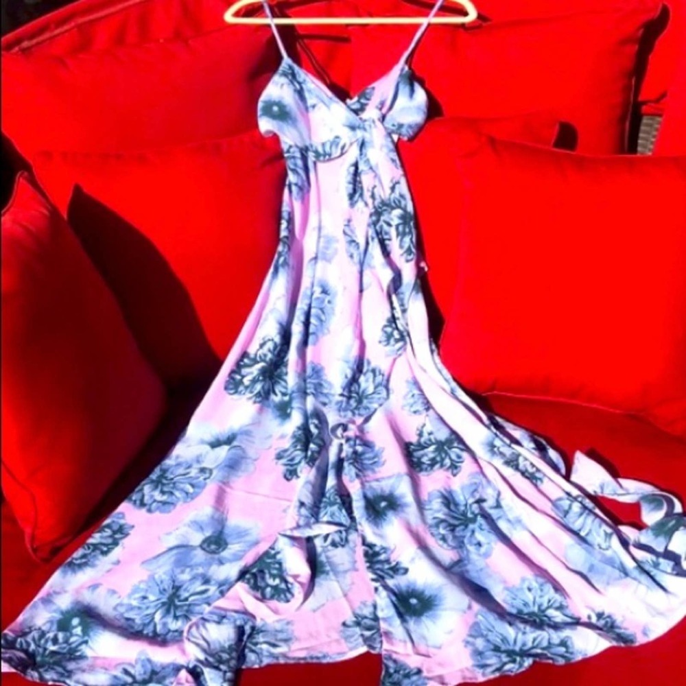 ASOS Maxi Dress Floral Girly BOHO Cottage Core NWT Size Small Floral Dress